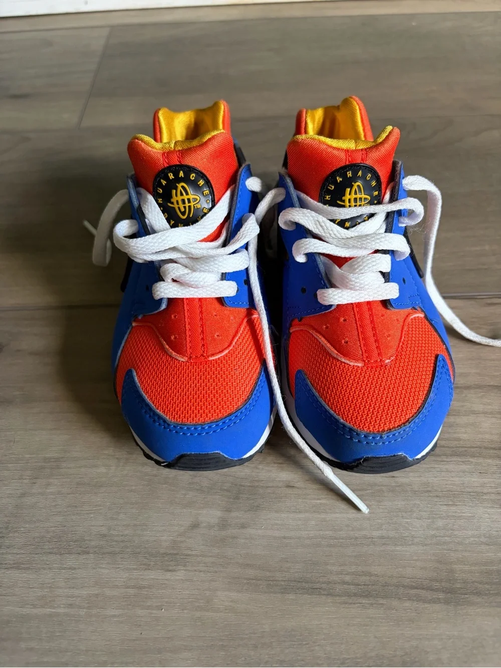 Nike Kids Sneakers in Red, Blue & Yellow